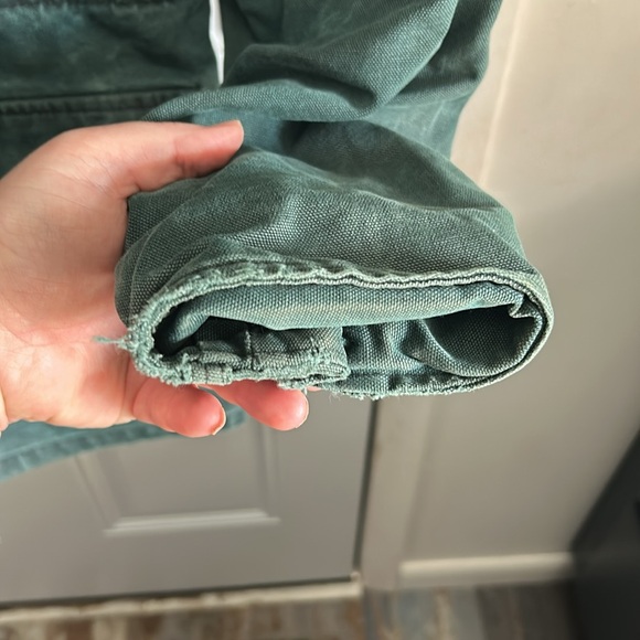 Vintage Union Made in USA Mens Duck Chore Flannel Duster Jacket Large CW043 - Picture 7 of 11